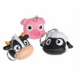 Farm Animal Coin Purse Key Chains